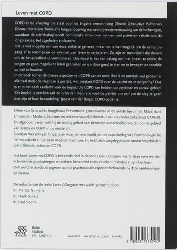 Leven met COPD 9789031375790 Onno van Schayck, Boeken, Verzenden, Zo goed als nieuw, Onno van Schayck