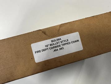 Cutter Edge Säge Kette mit Diamantsegmente 16 Feuerwehr, Ophalen of Verzenden, Gebruikt
