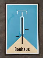 Bauhaus - enamel sign BAUHAUS Fahrrad blau Emailschild