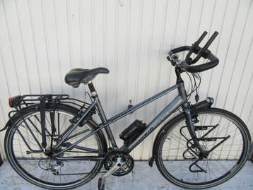 Handgem. Koga Traveller de bekende vakantiefiets nr. v3595, Ophalen, 28 inch, Velgrem, Zo goed als nieuw