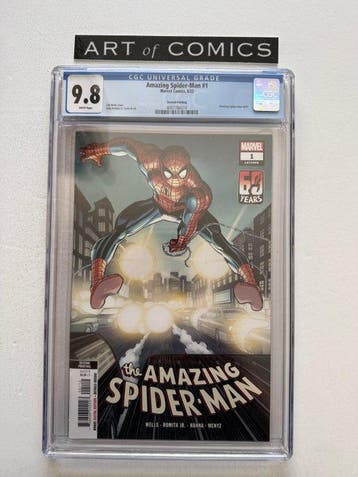 The Amazing Spider-Man (Vol. 6) #1 - rare 2nd printing - CGC, Nieuw
