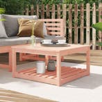vidaXL Tuintafel 82,5x82,5x45 cm massief douglashout, Tuin en Terras, Tuintafels, Verzenden, Nieuw