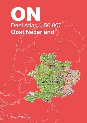 Topografische Atlas 1:50.000 Oost - Nederland, Verzenden, Gelezen