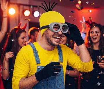 Minion Kostuum met rokje  Roze, Ophalen of Verzenden, Nieuw