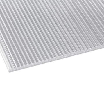 Polycarbonaat platen | Kanaalplaat 16 mm | v.a. €32,55/plaat, Doe-het-zelf en Verbouw, Verzenden, Nieuw, Overige materialen, Minder dan 20 mm