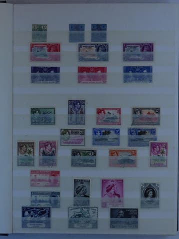 Br. Kolonies leuk kavel met veel oud materiaal, Postzegels en Munten, Postzegels | Volle albums en Verzamelingen, Ophalen of Verzenden
