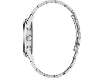 Guess Skylar - Dames Horloge 42 mm - Zilverkleurig Staal, Verzenden, Zo goed als nieuw, Guess
