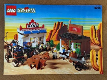 Lego Set - 6765 - Western - Gold city junction (1996) -, Nieuw