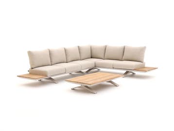 Suns Stockholm platform loungeset XL camel sand |, Ophalen of Verzenden, Nieuw