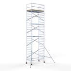 Euroscaffold Rolsteiger 135x250x10,2 meter, Doe-het-zelf en Verbouw, Steigers, Verzenden, Nieuw, Rolsteiger of Kamersteiger, 5 meter of hoger