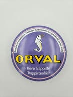 ORVAL emaillebord Trappistenbier Belgisch bier - Emaille, Antiek en Kunst