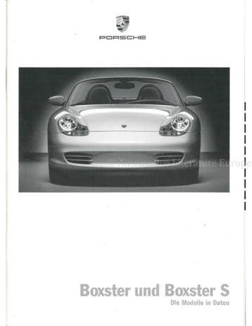 2004 PORSCHE BOXSTER | BOXSTER S PRIJSLIJST DUITS, Boeken, Nieuw, Porsche, Author