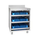 GGM Gastro | Gesloten RVS werktafel - 647x600mm - met |, Verzenden, Nieuw in verpakking, Meubilair