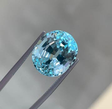 1 pcs Blauw Paraiba toermalijn - 24.70 ct - Gemological, Nieuw
