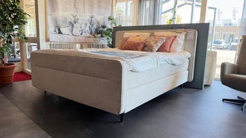 Showroomopruiming! Boxsprings en slaapbanken tot 50% KORTING, Modern Strak Landelijk Hotel Chique Scandinavisch Eigentijds, Ophalen of Verzenden
