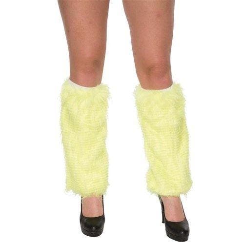 Beenwarmers bont geel, Hobby en Vrije tijd, Feestartikelen, Feestartikel, Nieuw, Verzenden