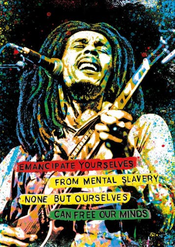 Posters - Poster Marley, Bob - Emancipate Yourselves, Verzenden, Zo goed als nieuw