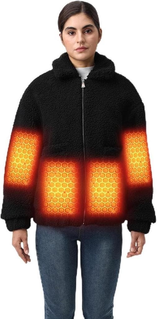 Dames Fleece Jas 18400mAh | Laatste Stuk!, Kleding | Dames, Jassen | Winter, Nieuw, Ophalen of Verzenden