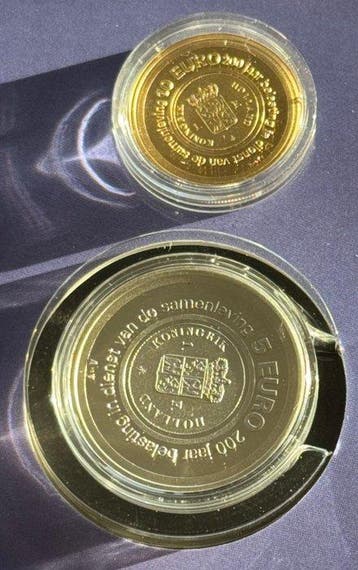 Nederland. 5 Euro / 10 Euro 2006 Het Belasting (2 stuks)