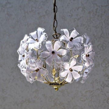 Manifattura Italiana anni 70 - Plafondlamp - Messing,