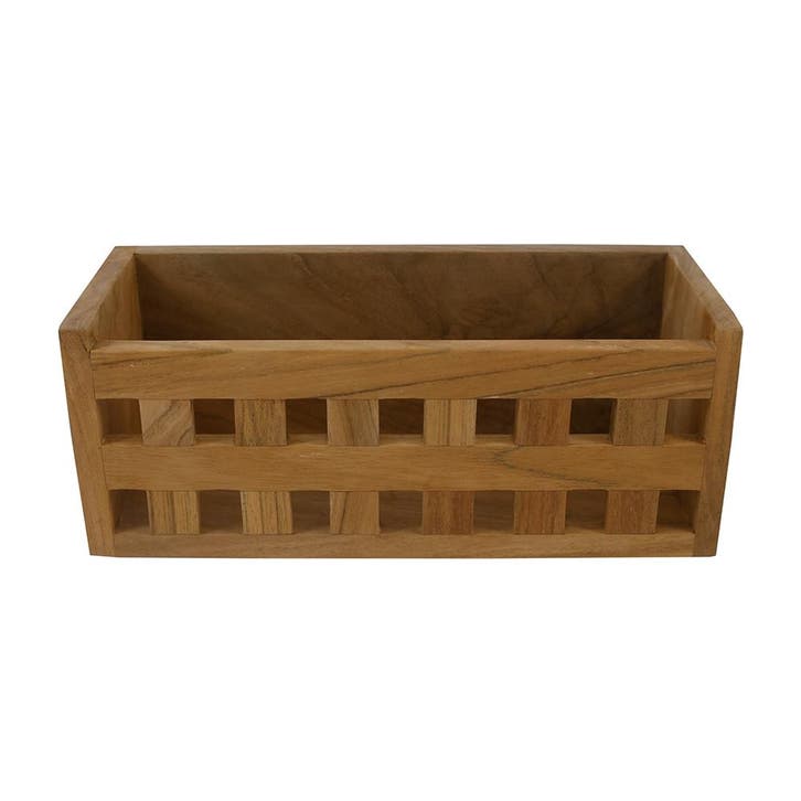 Teak Blokrooster rek 25,5x10x10cm, Watersport en Boten, Accessoires en Onderhoud, Nieuw, Ophalen of Verzenden