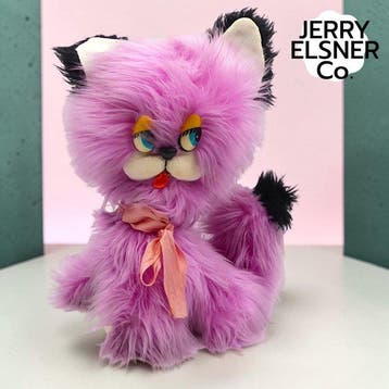 Jerry Elsner Co. - Pluche dier RARO Gatto Peluche Kitsch