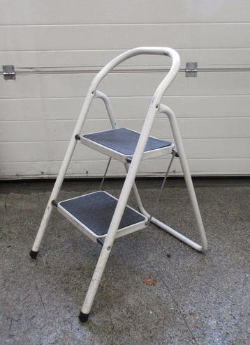 Huishoudtrap Brabantia TA-5, met 2 treden, Ladder, Trap