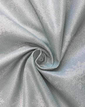 Jacquard Glitter Ster Lichtblauw, Nieuw, Blauw