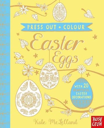 Press Out and Colour: Easter Eggs, Verzenden, Nieuw
