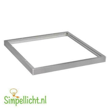 Opbouw-frame-voor-led-paneel-600X600-wit, Verzenden, Nieuw