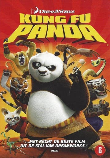 Kung Fu Panda (dvd nieuw), Cd's en Dvd's, Dvd's | Actie, Ophalen of Verzenden, Nieuw in verpakking
