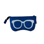 Brillenetui - Blauw - Vilt - Brillen etui - Bril Beschermer, Sieraden, Tassen en Uiterlijk, Zonnebrillen en Brillen | Heren, Verzenden