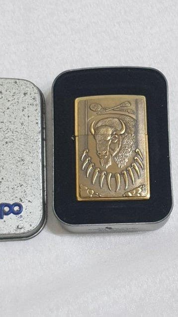 Zippo - Zonder minimumprijs - Zakaansteker - Verguld, Nieuw