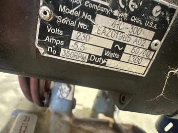 Lochsäge RIDGID Modell HC-300, Ophalen of Verzenden, Gebruikt