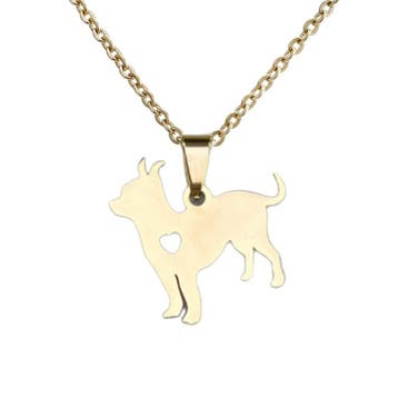 Fako Bijoux - Ketting Met Hanger - Stainless Steel - RVS -, Verzenden, Nieuw