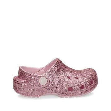 Crocs Classic Chunky Glitter instapschoenen in het Roze, Verzenden, Instappers, Nieuw, Crocs
