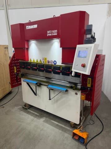 PRIMAPRESS kantbank plooibank 1600 x 30 Ton
