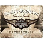 Harley-davidson reclamebord american classic, Verzenden, Nieuw