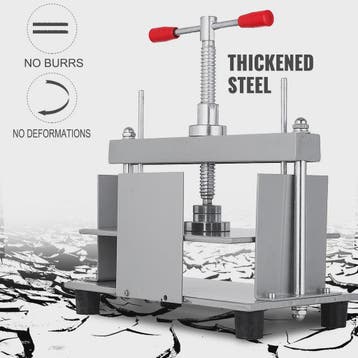 Handmatige Papierpers Machine 30.5x22 cm - Robuust Staal voo