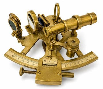 Sextant - Messing - instrument marin , navigation