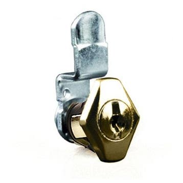 17mm Premium brievenbus slot gold, Ophalen of Verzenden, Nieuw