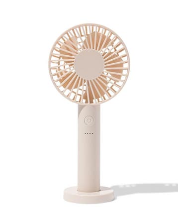 HEMA Handventilator 11.5x23.5cm beige, Verzenden, Nieuw