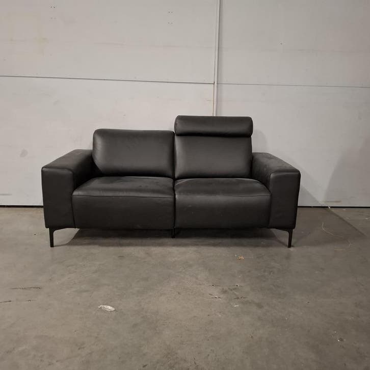 2-Zitsbank | Elektrisch verstelbaar, Zwart, Huis en Inrichting, Banken | Bankstellen