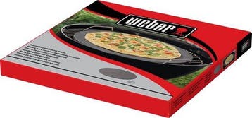 Weber - Pizzasteen geglazuurd rond d 36cm, Verzenden, Nieuw