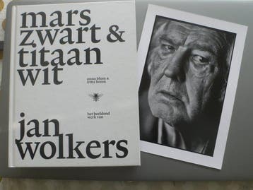 Jan Wolkers - Marszwart & titaanwit + Originele foto door