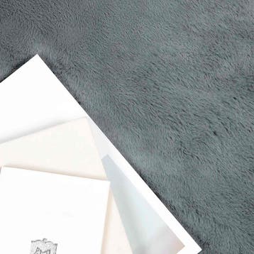vidaXL Antislip vloerkleed van imitatie konijnenbont OLITE, Verzenden, Nieuw