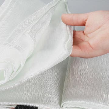 Noodbranddeken Glasvezel 1m x 1m - Brandvertragend en Veilig, Verzenden, Nieuw