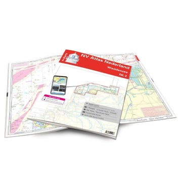 NV Charts Nederland - NL2 Waddenzee, Ophalen of Verzenden, Nieuw