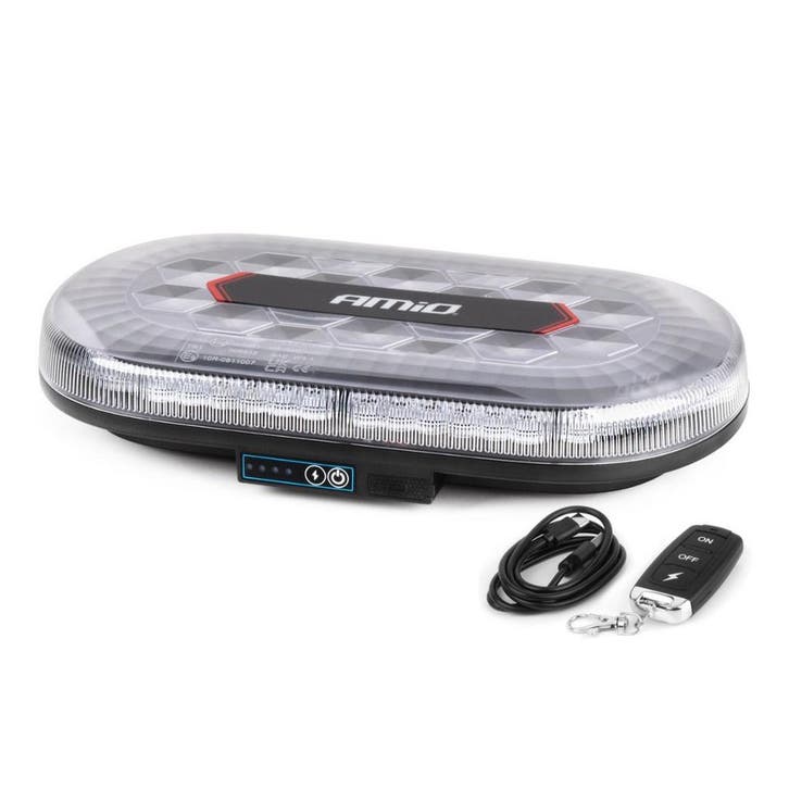 LED dak zwaailamp - Magnetisch - ECE R65 R10 - Met, Auto diversen, Tuning en Styling, Ophalen of Verzenden