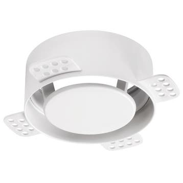 NoShow instucbaar designventiel 100mm - afvoer - WIT, Verzenden, Nieuw